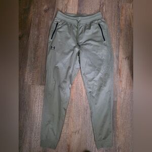 Under Armour Men's Olive Jogger Pants